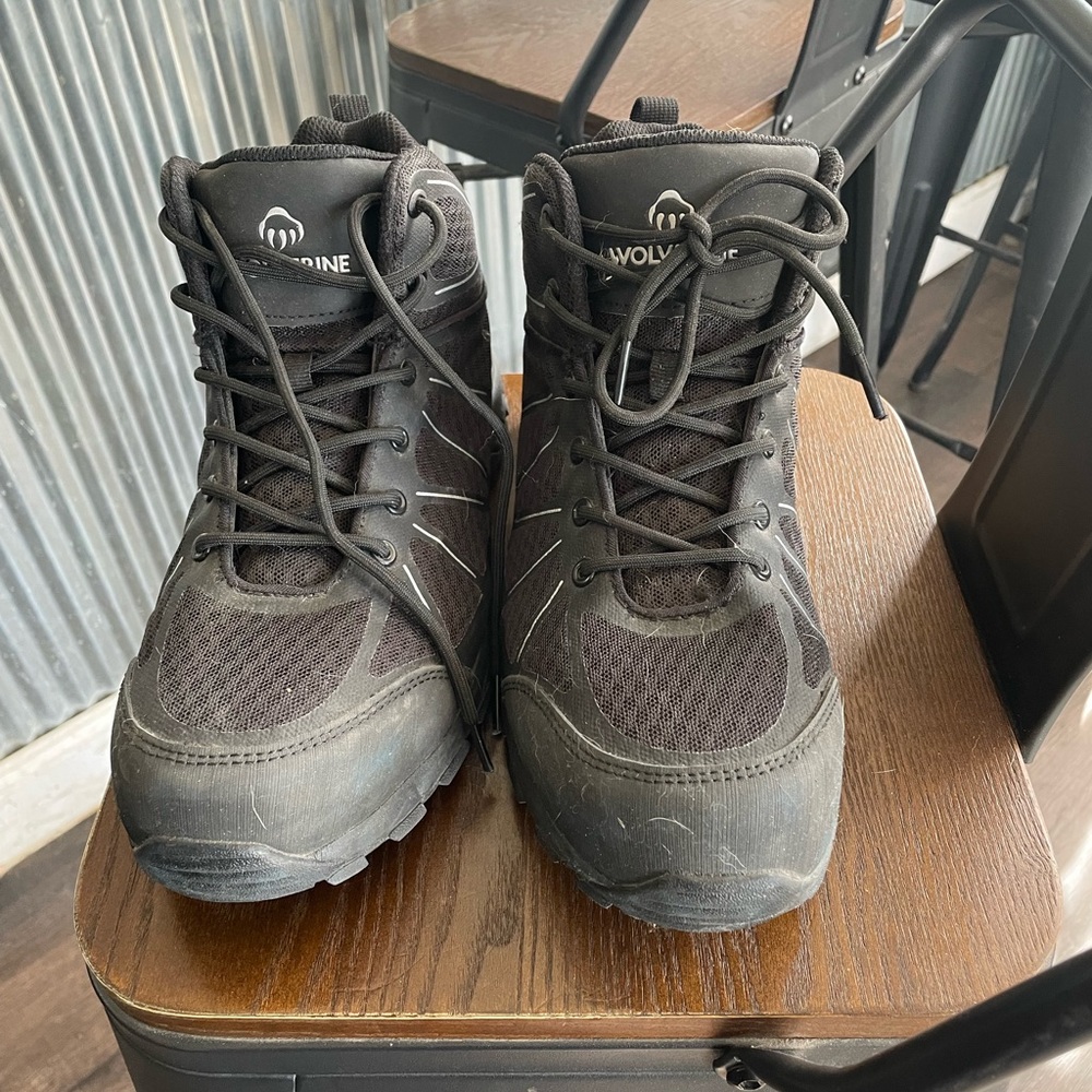 Wolverine composite toe work boot